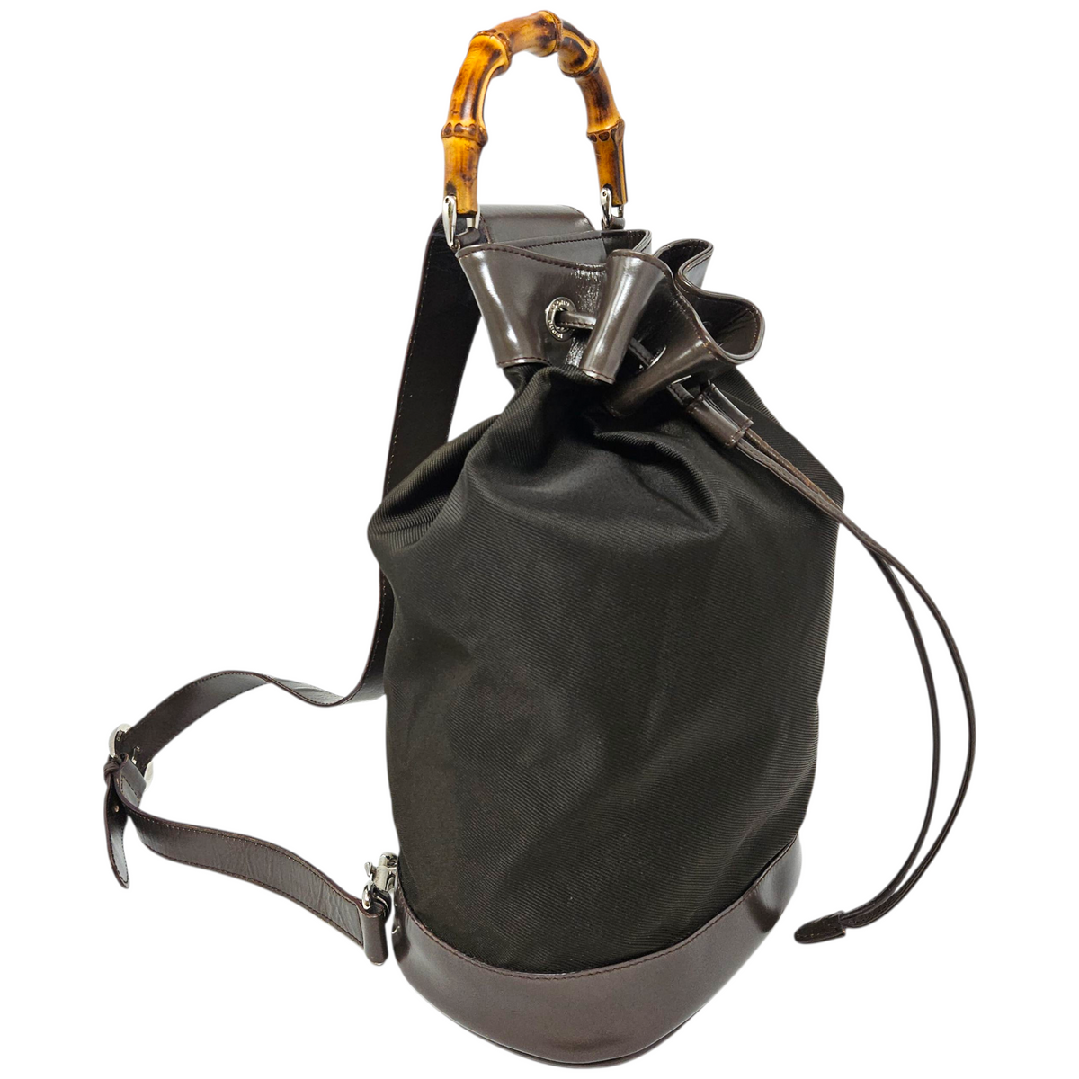 Gucci Vintage Bamboo Backpack – shopstyle360