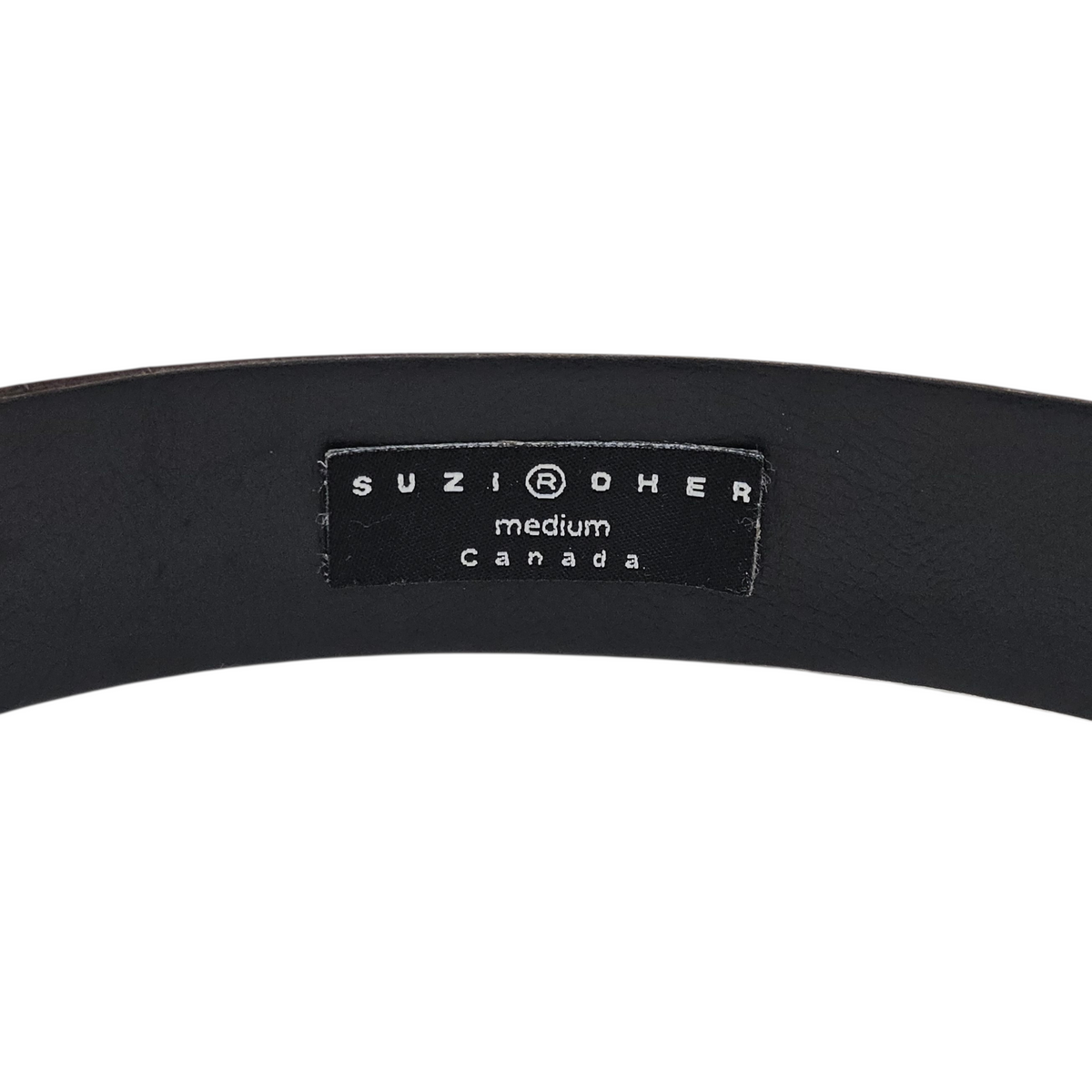 Suzi Roher Embossed-Leather Belt - Size Medium – shopstyle360