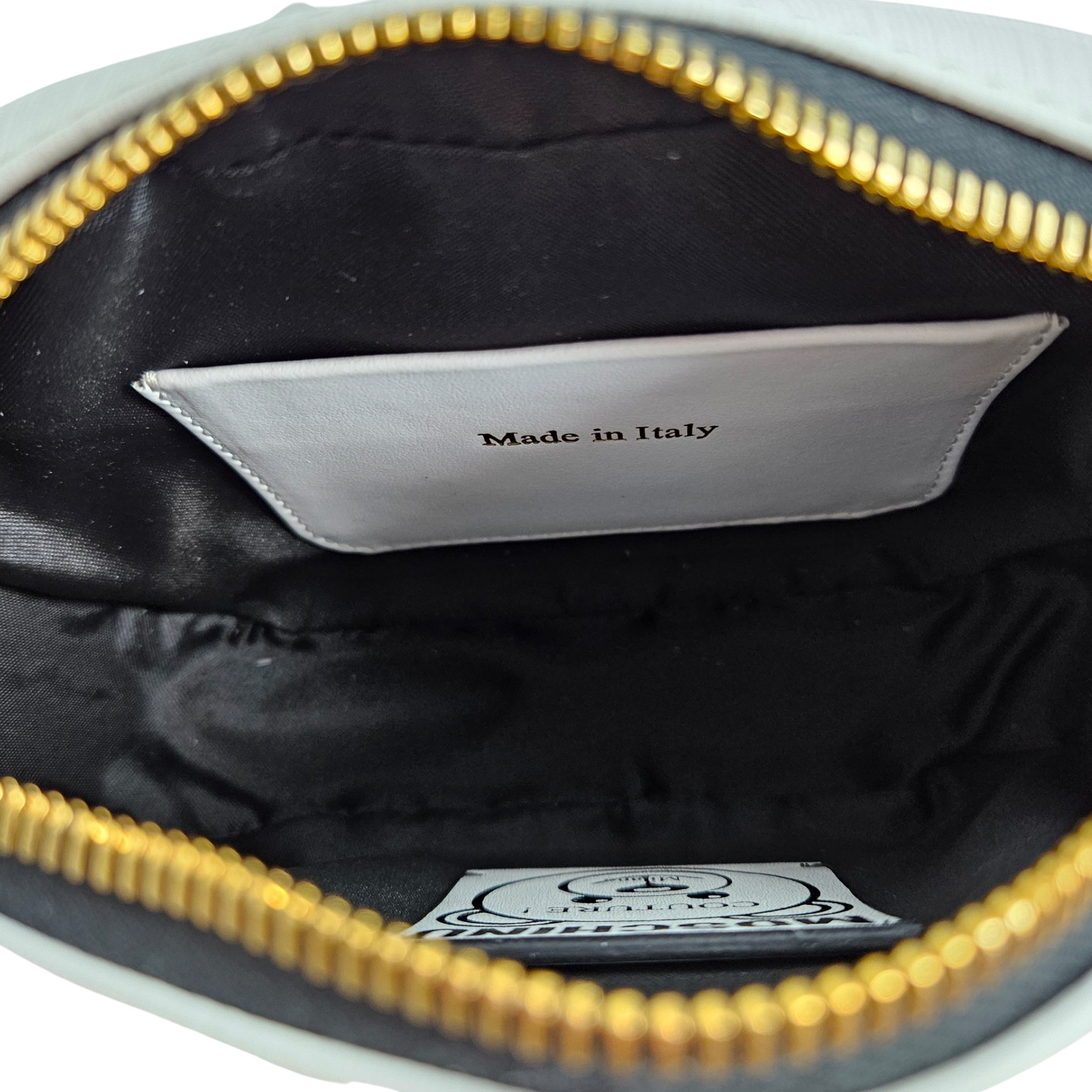 Moschino Teddy Bear Waist Bag Saffiano Leather