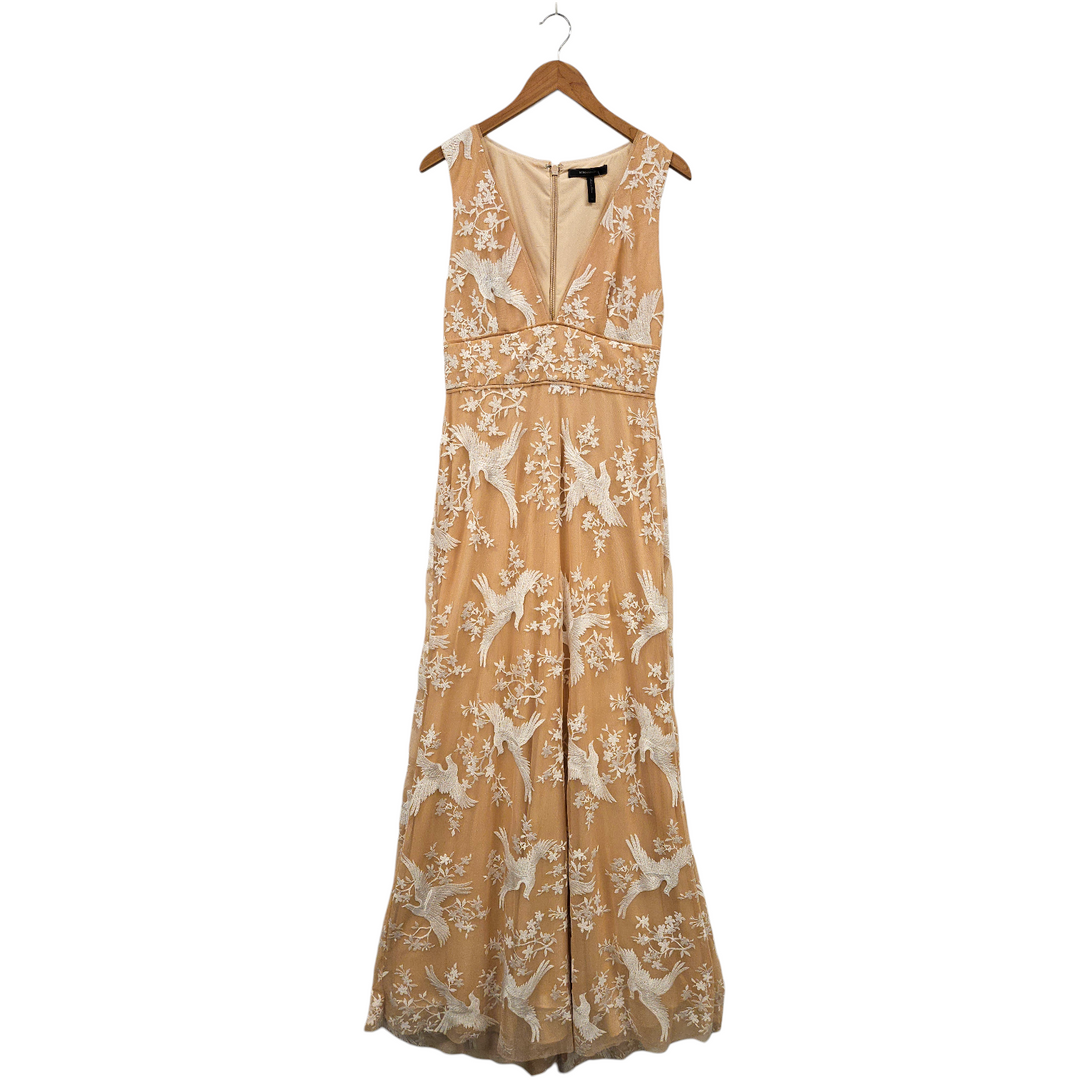 bcbg white and gold dress BCBG Max Azria
