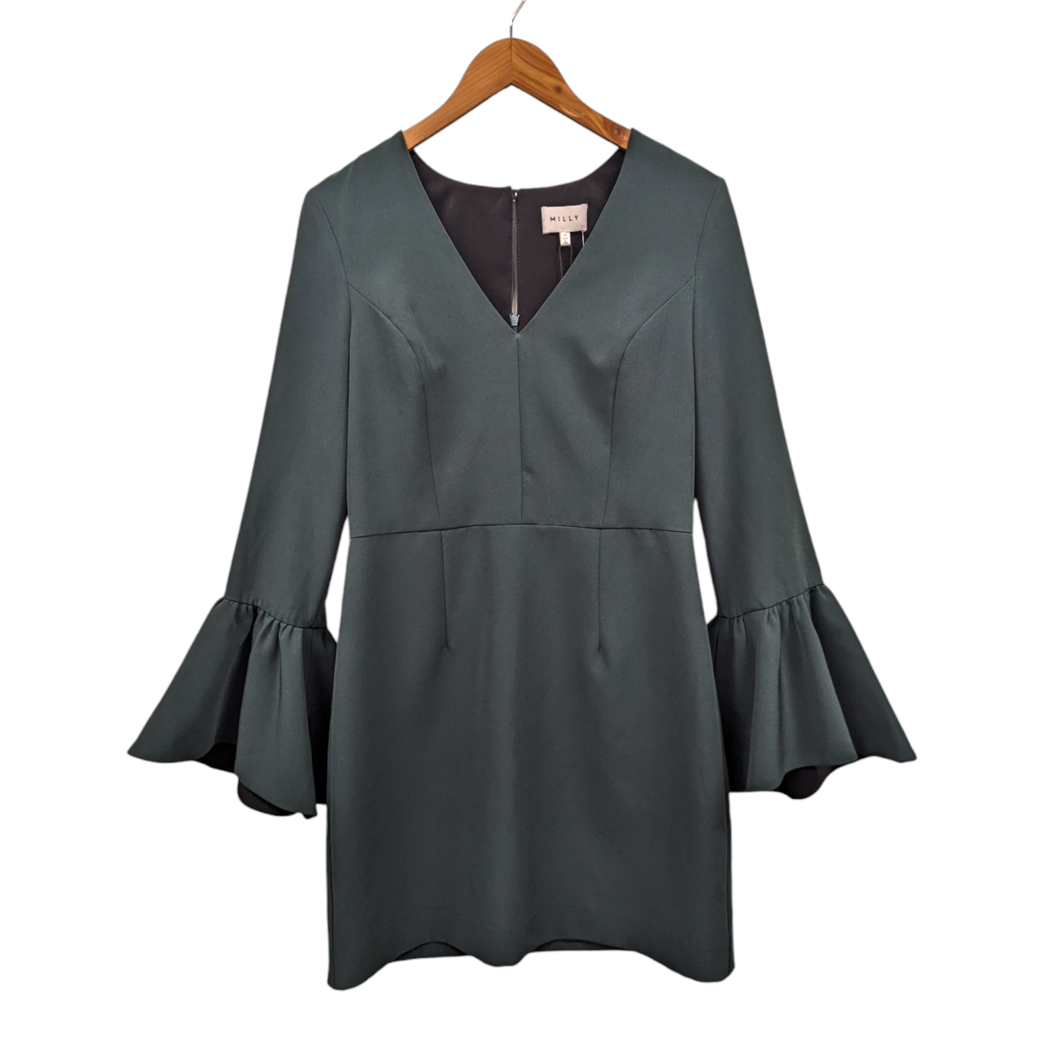 Milly Bell Sleeve Dress Size 10