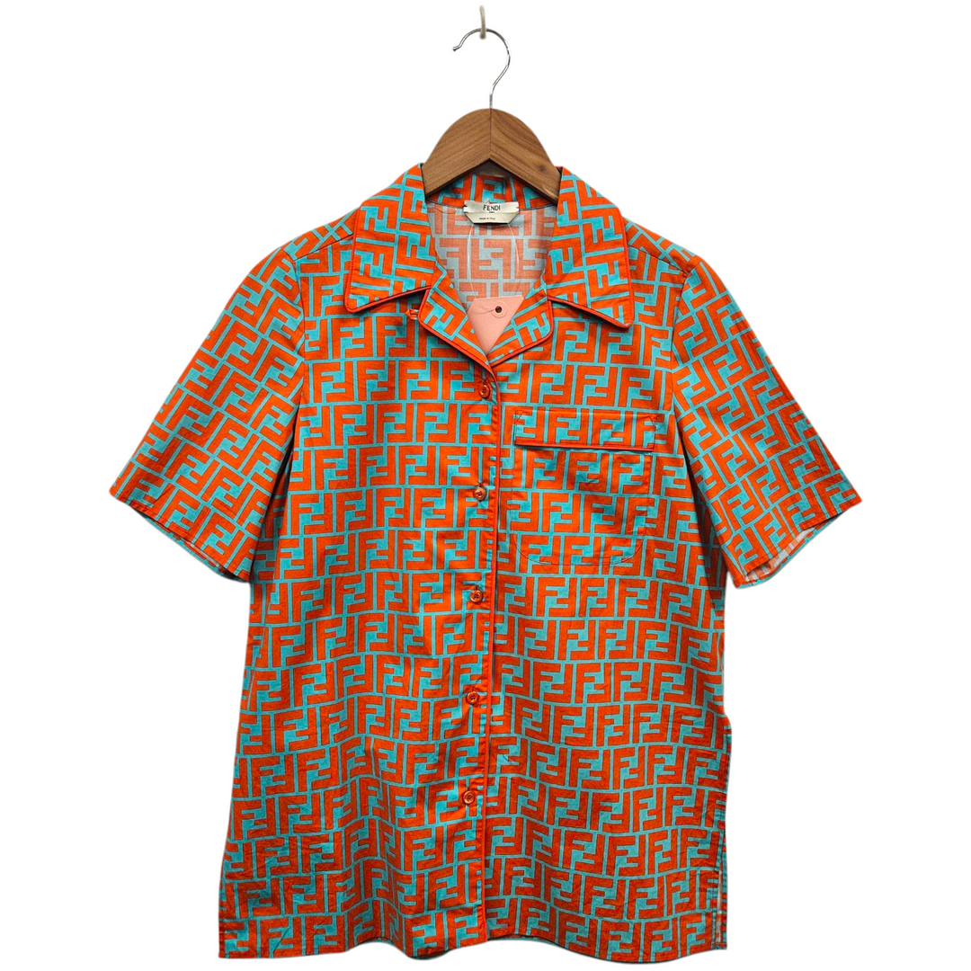 Burberry Vintage Check Stretch Cotton Oversized Shirt