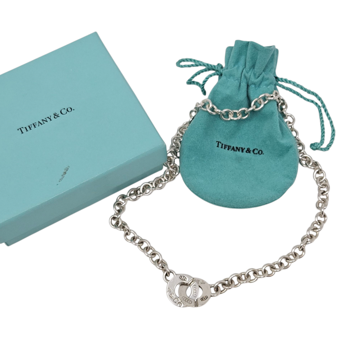 Tiffany & Co. Sterling Silver 1837 Interlocking Circles