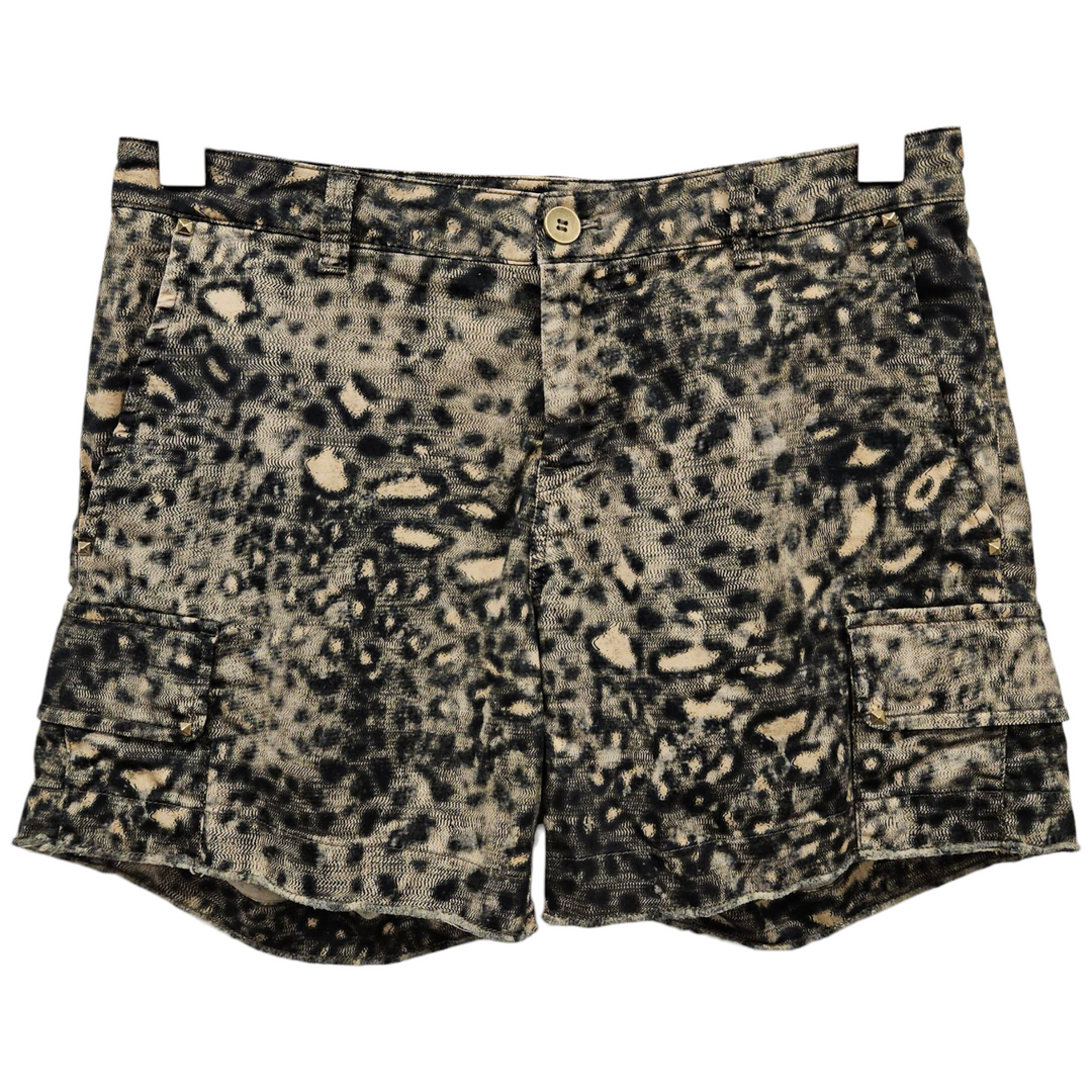 Guri Leopard Denim Shorts – SEESTARZ