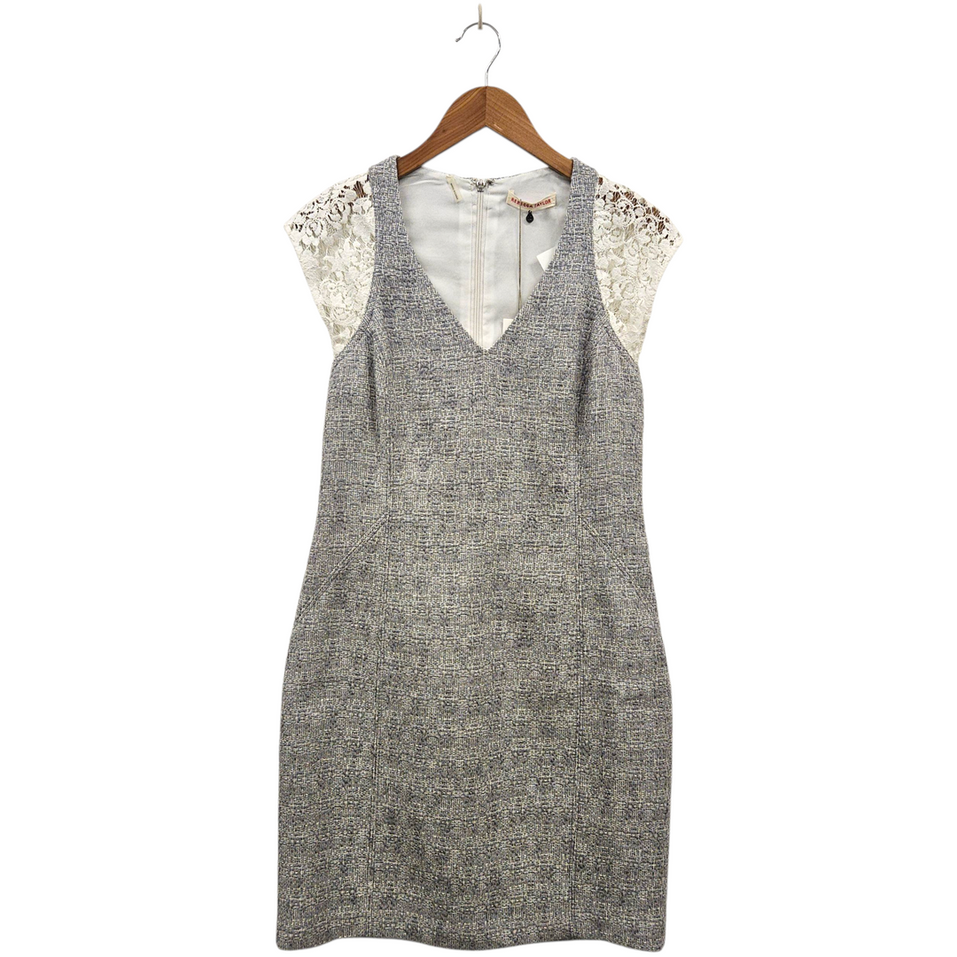 スーツ・フォーマル・ドレス Gradient embroidery lace flared dress Gradient embroidery lace flared dress