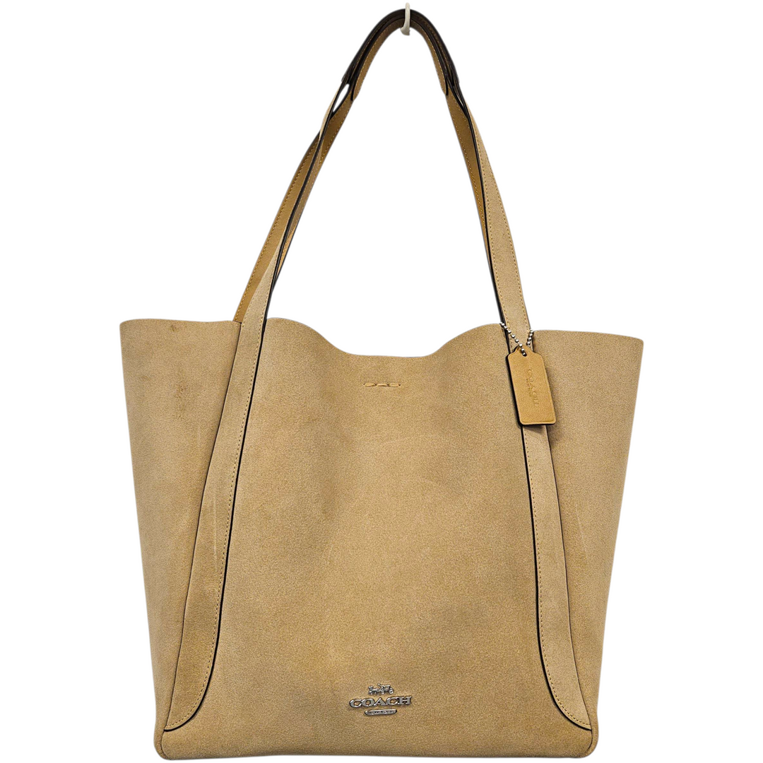 トートバッグ Classic XL leather-trimmed canvas tote bag Canvas and Leather Tote